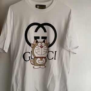 Gucci X Doraemon shirt